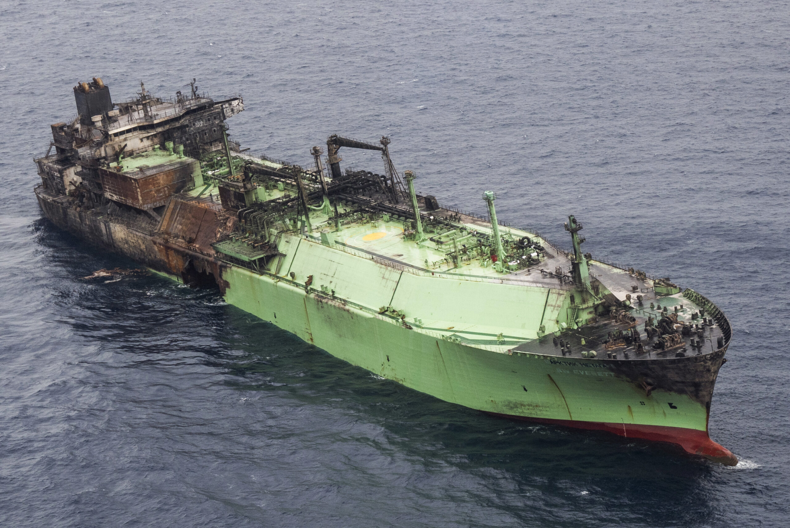 Staatlicher Ölkonzern: Beschädigter russischer Tanker wird nach Libyen abgeschleppt