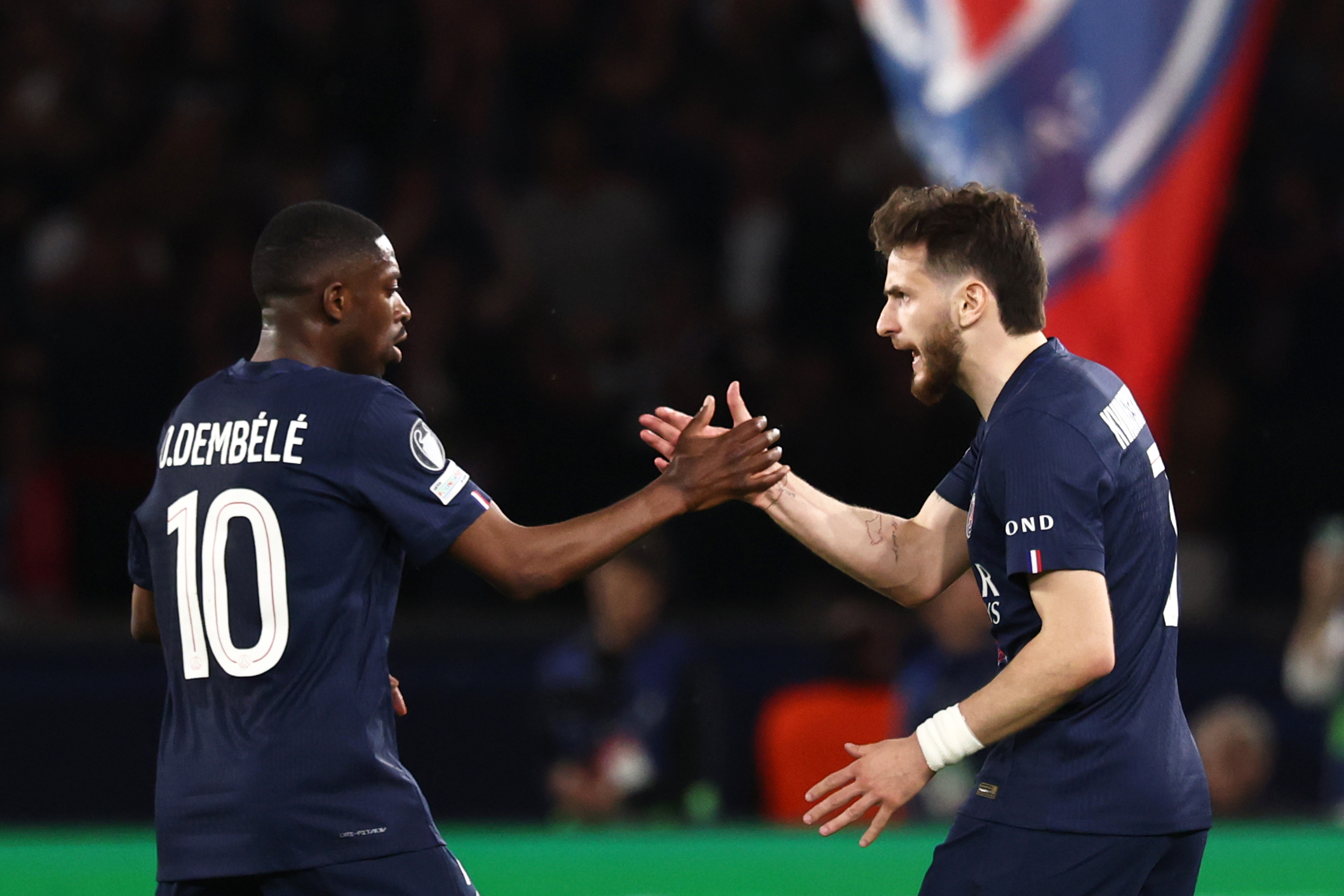 Ligue des champions: “Kvara” et Dembélé, les hommes des grands soirs