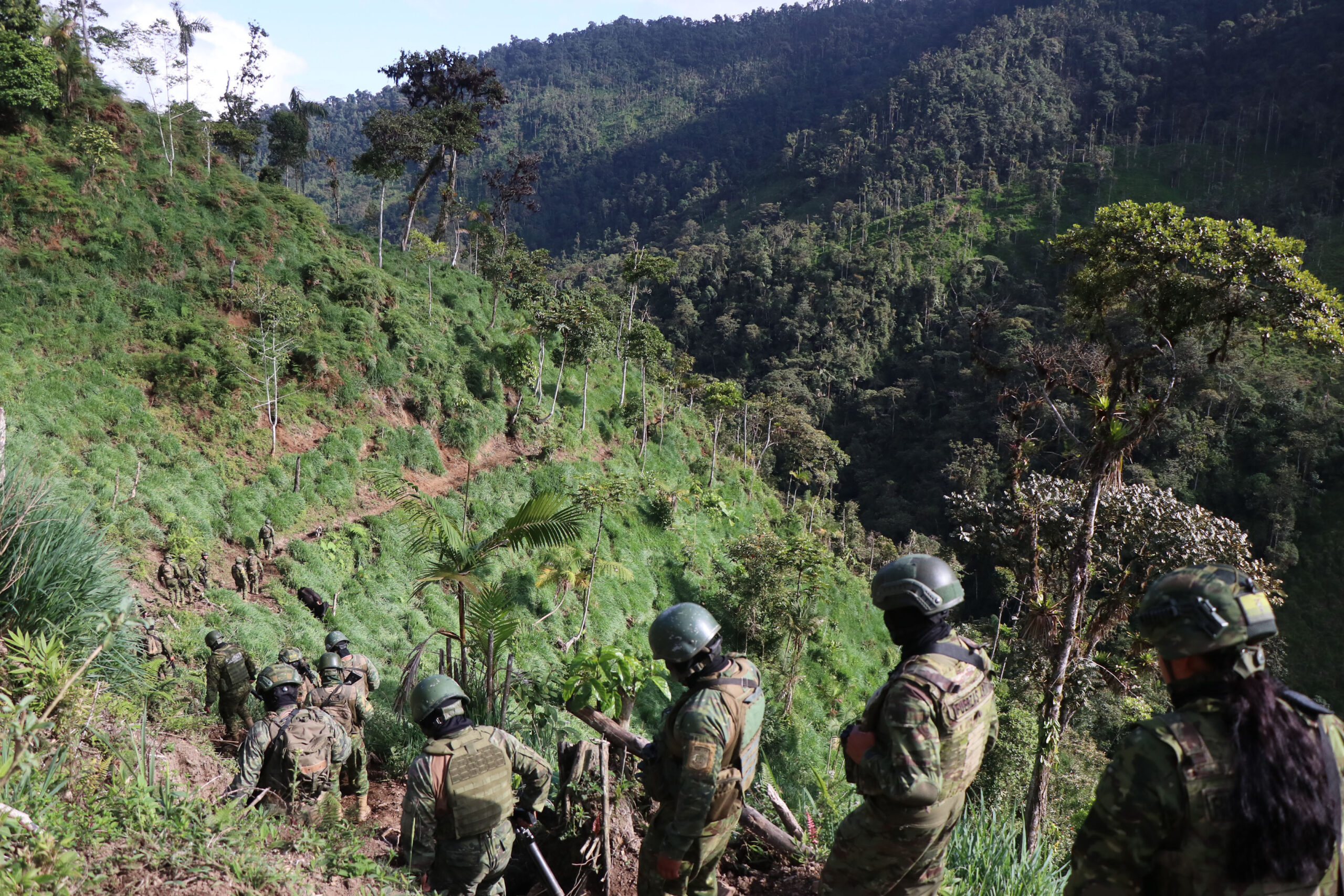 En Equateur, l’armée tente de juguler l’expansion de l’extraction d’or illégale