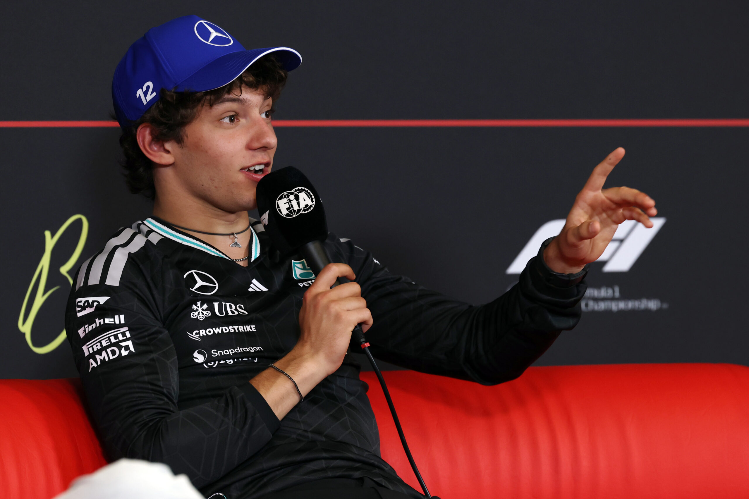 Antonelli chega a Montmeló em busca de mais uma vitória