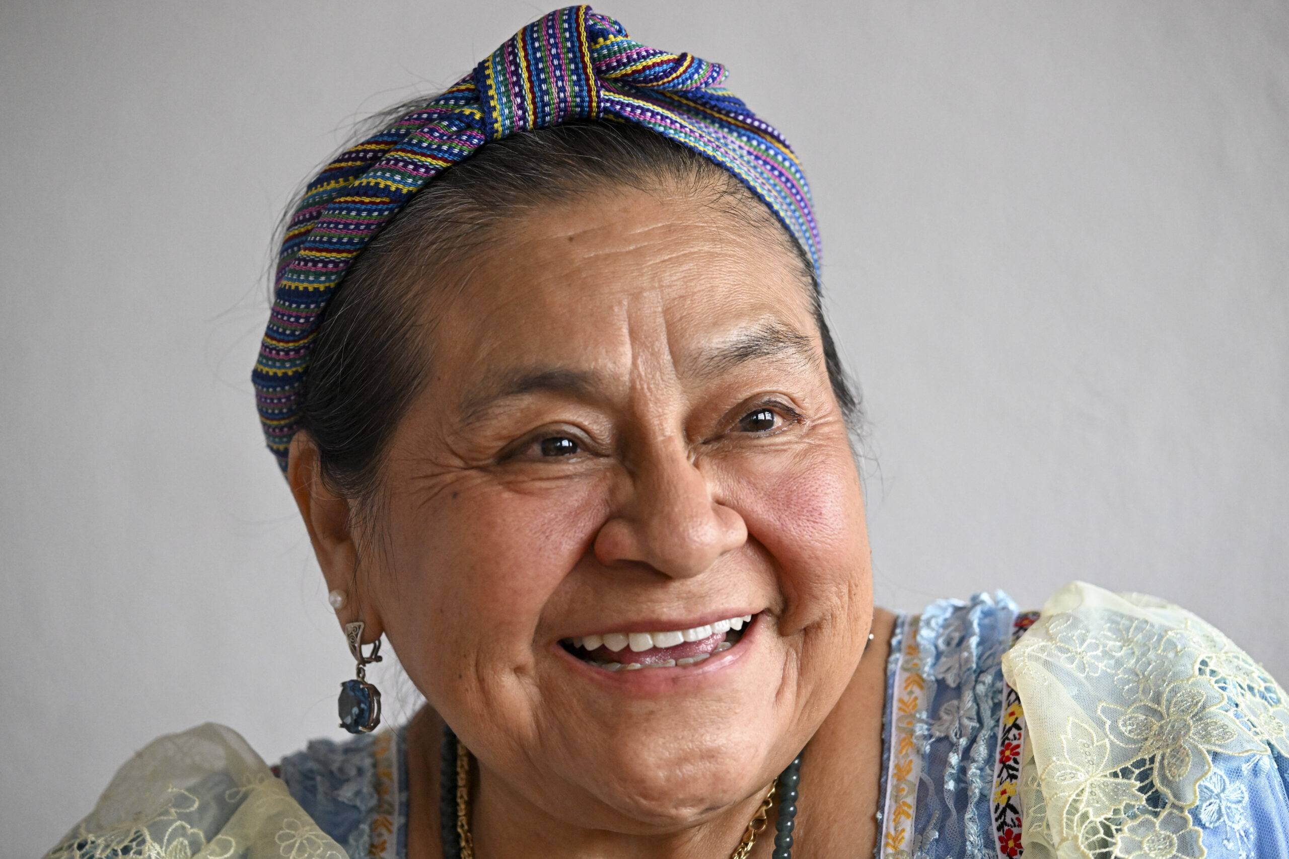 L’accusation de “narcoterroriste” a remplacé celle de “communiste” estime la Nobel de la paix Rigoberta Menchú