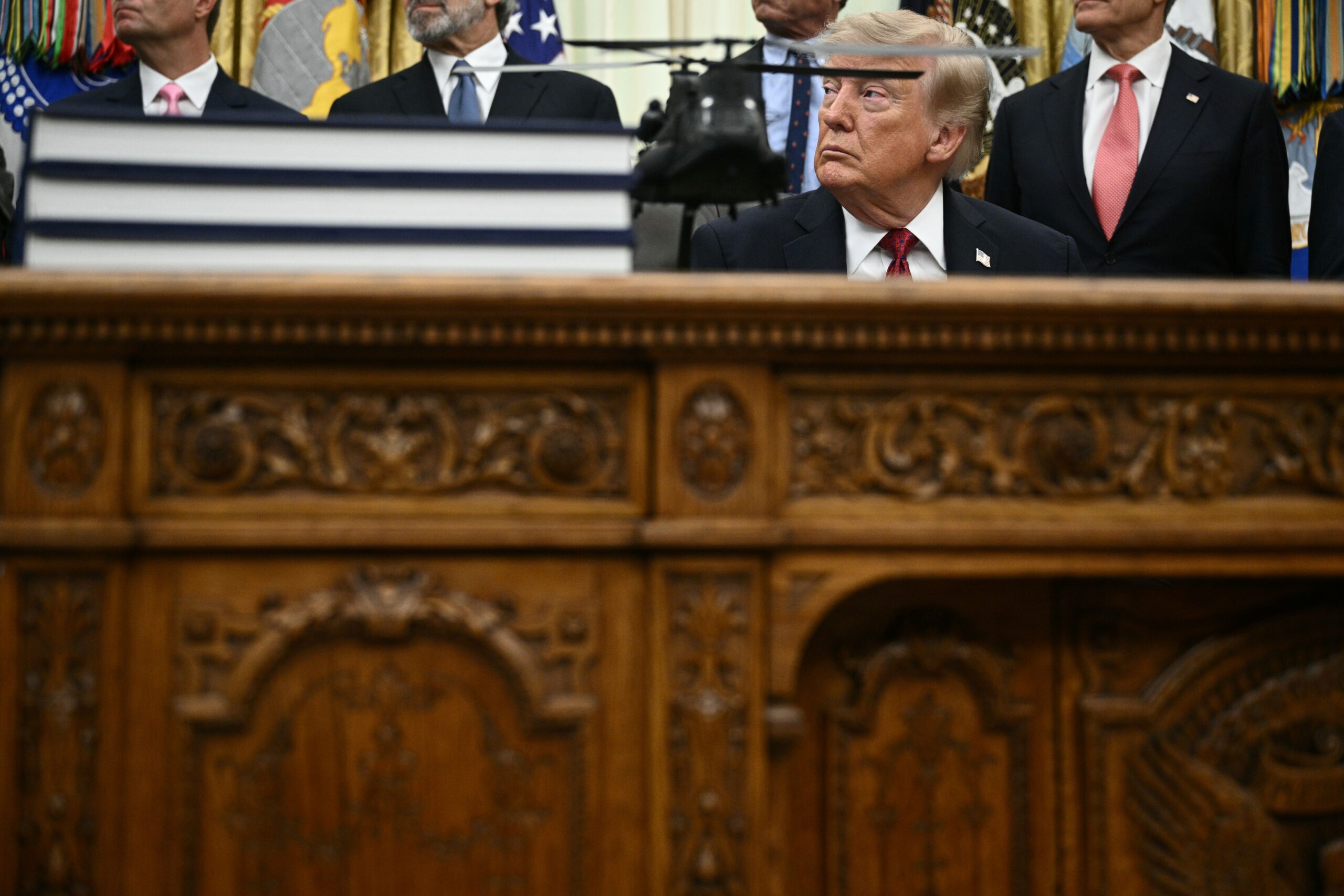 Trump says US reviewing position on Falkland Islands