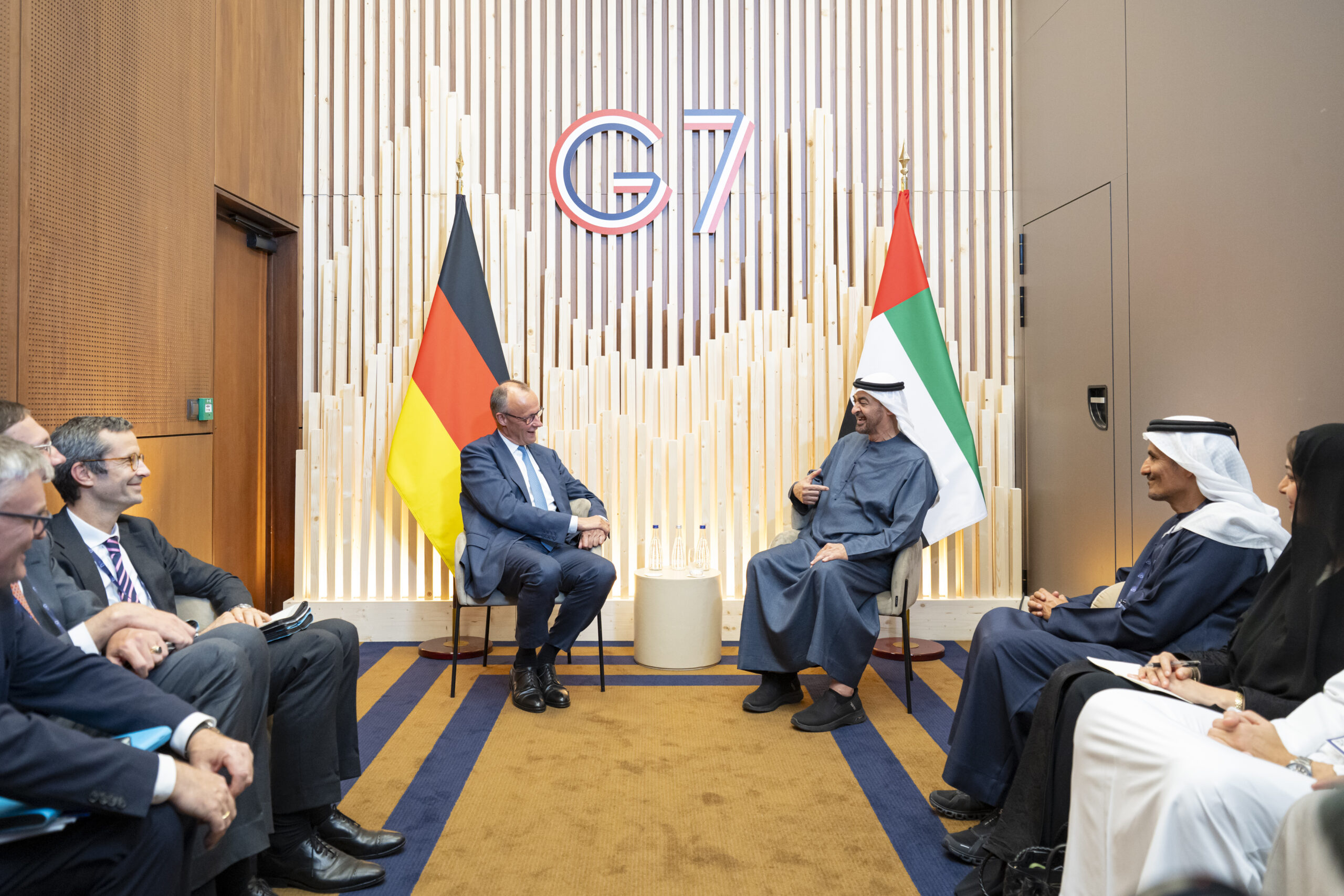 Präsident der Vereinigten Arabischen Emirate zu Staatsbesuch in Deutschland