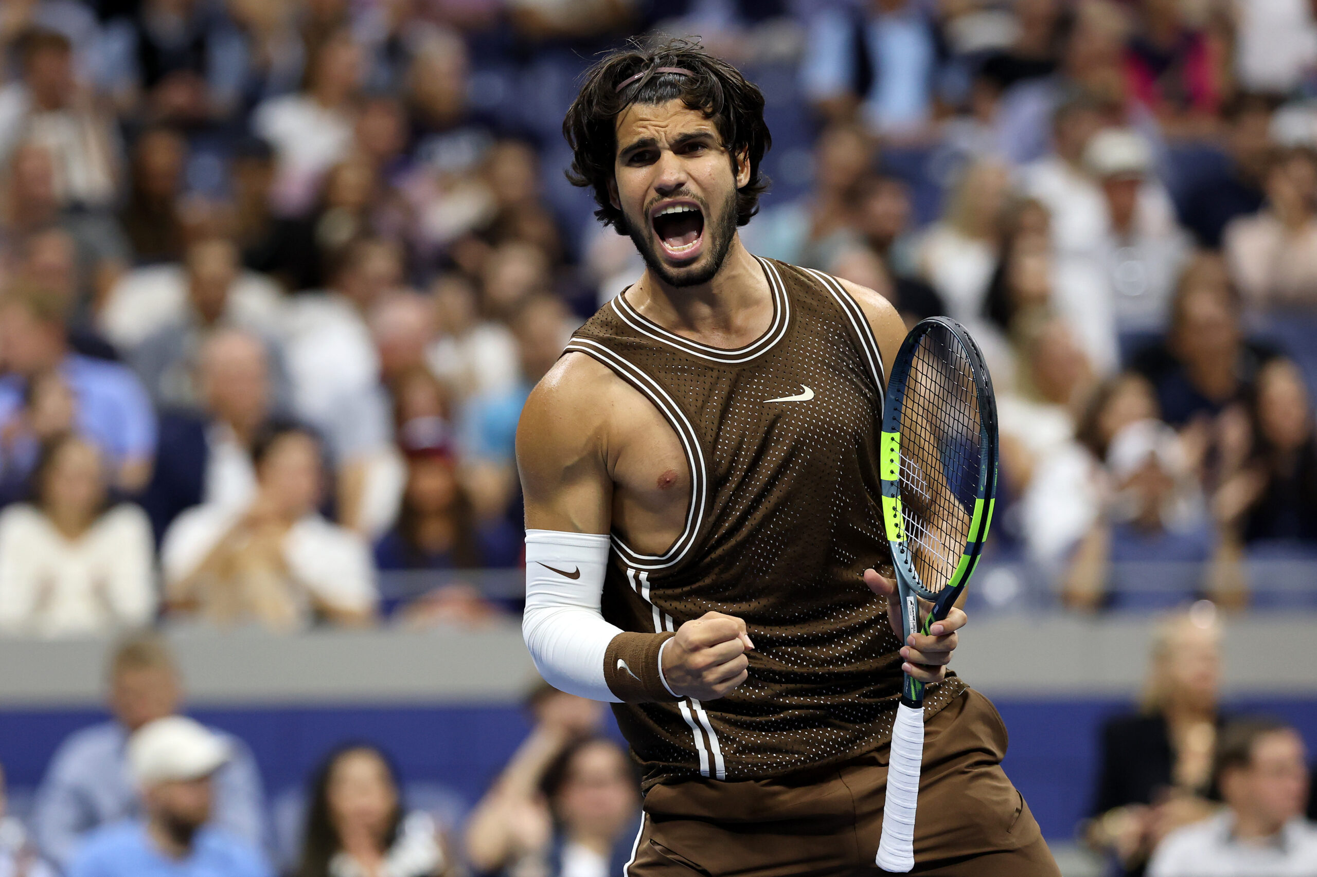 Alcaraz vence português e avança à terceira rodada do US Open